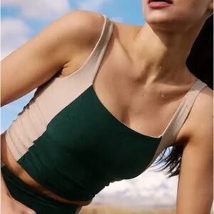 Beyond Yoga Spacedye Vitality Colorblock Cropped Tank